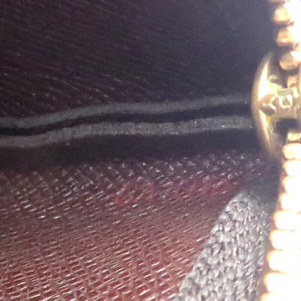 LOUIS VUITTON Authentic Brown Damier Pochette Mini Bag - Picture 8 of 9